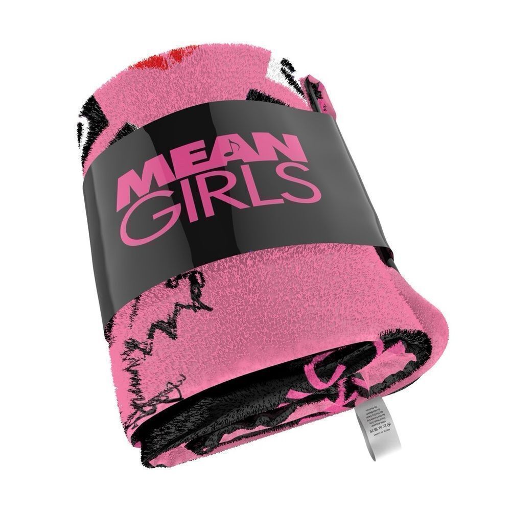 Mean Girls "Burn Book" Reversible Fleece Blanket